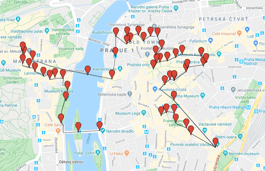 Walking Map Of Prague Self Guided Walking Tour of Prague | The Creative Adventurer
