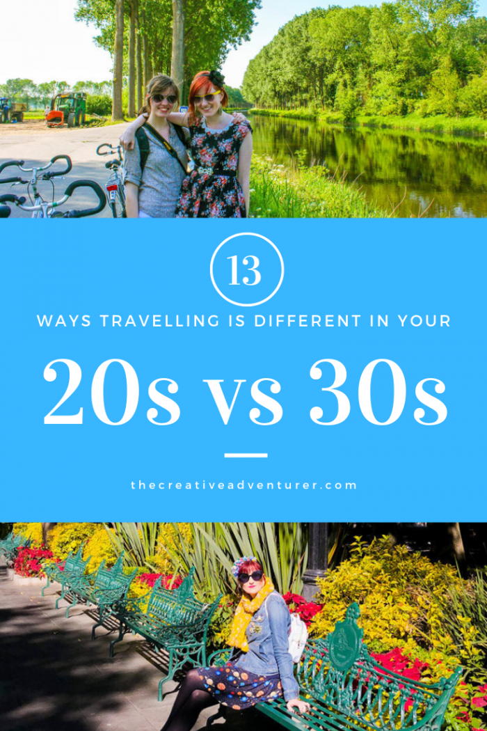 travelling the world in your 30s