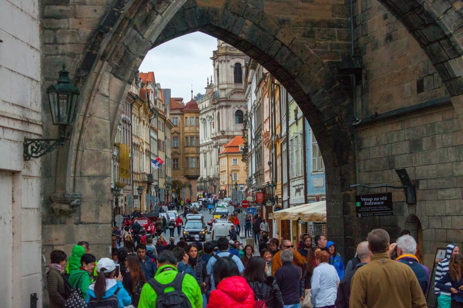 walking tour map of prague