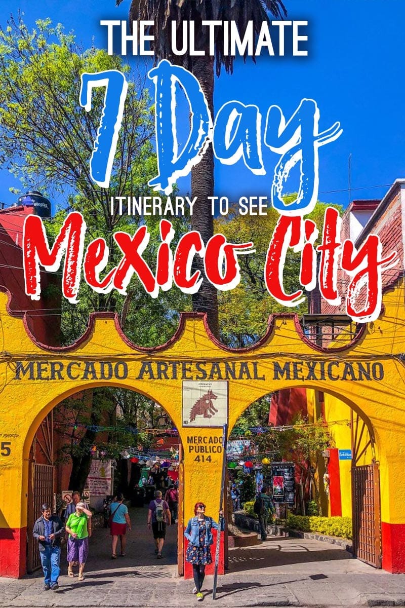 mexico city solo travel itinerary