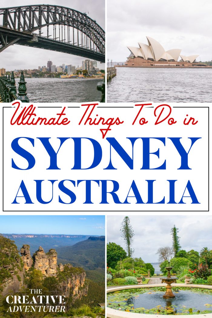 The Ultimate List of Things To Do in Sydney, Australia - The Creative ...