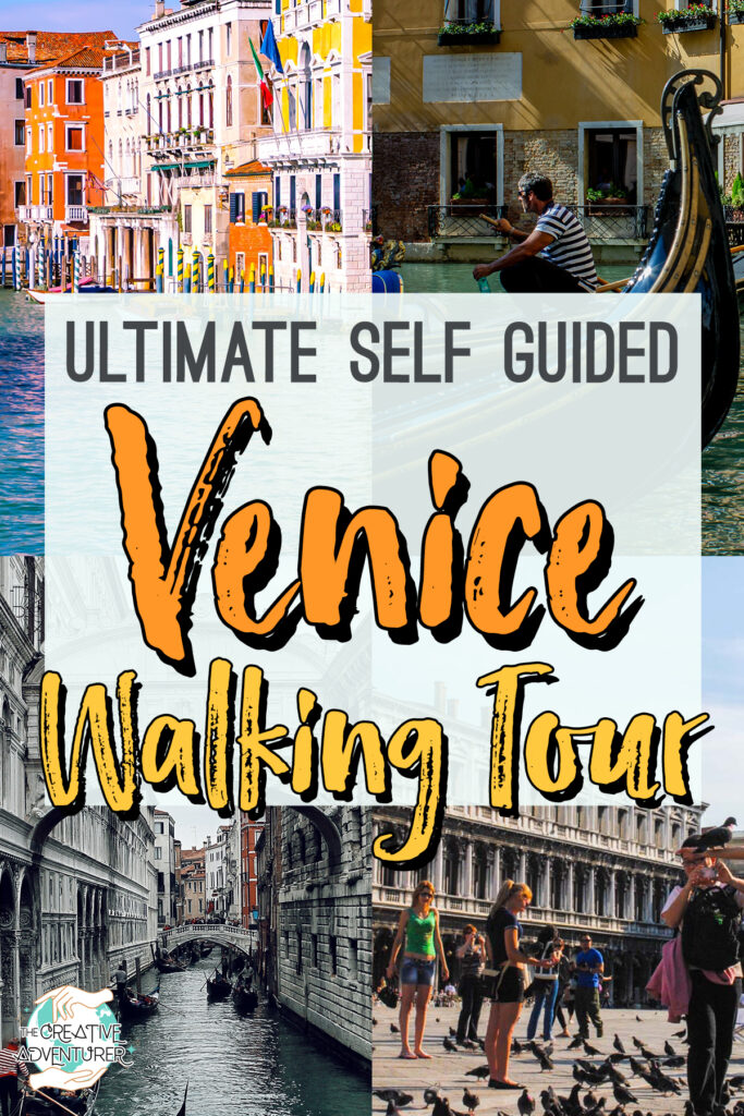 self guided walking tour venice italy