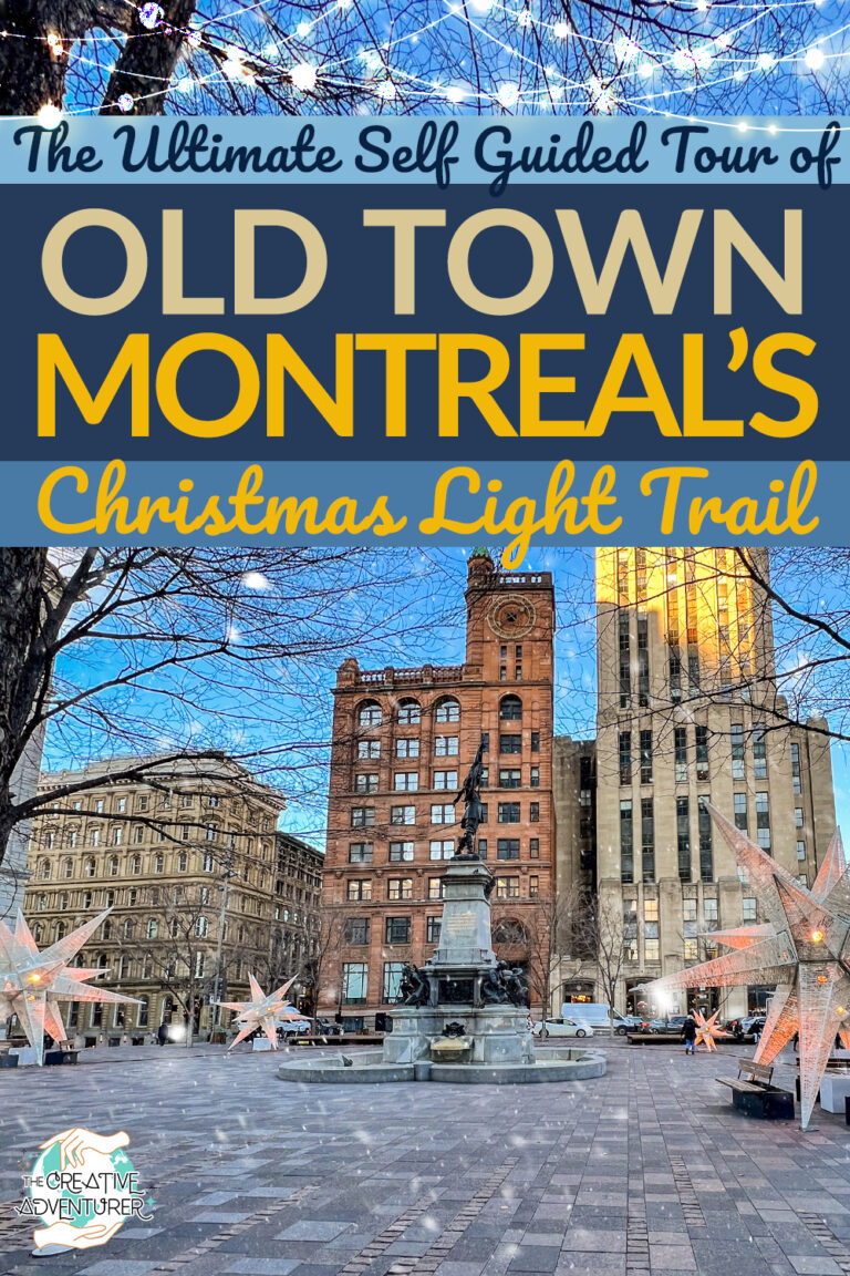 The Ultimate Self Guided Tour of Old Montreal’s Best Christmas Lights