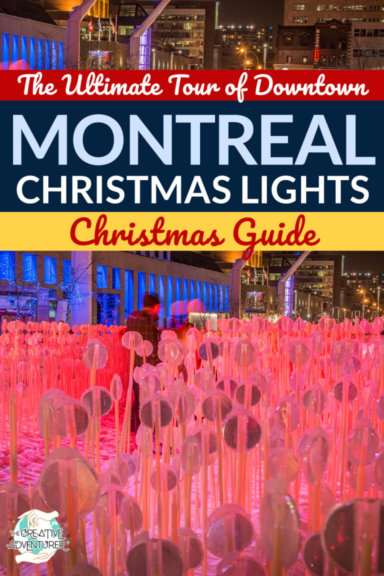 The Ultimate Tour of Downtown Montreal’s Best Christmas Light Displays