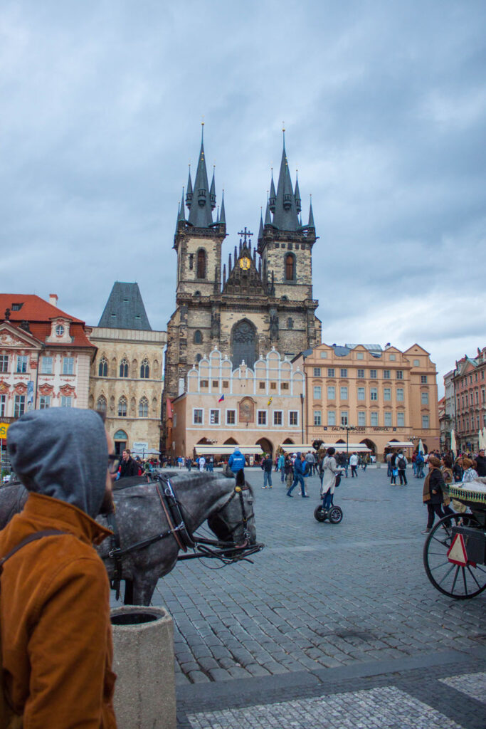 walking tour map of prague