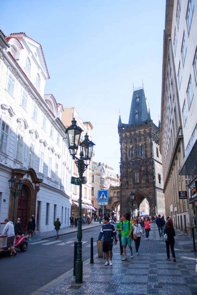 prague walking tour map pdf