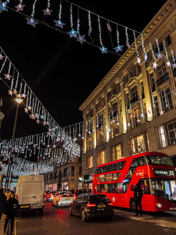 The Best FREE Walking Tour of London’s Christmas Lights; Explore ...