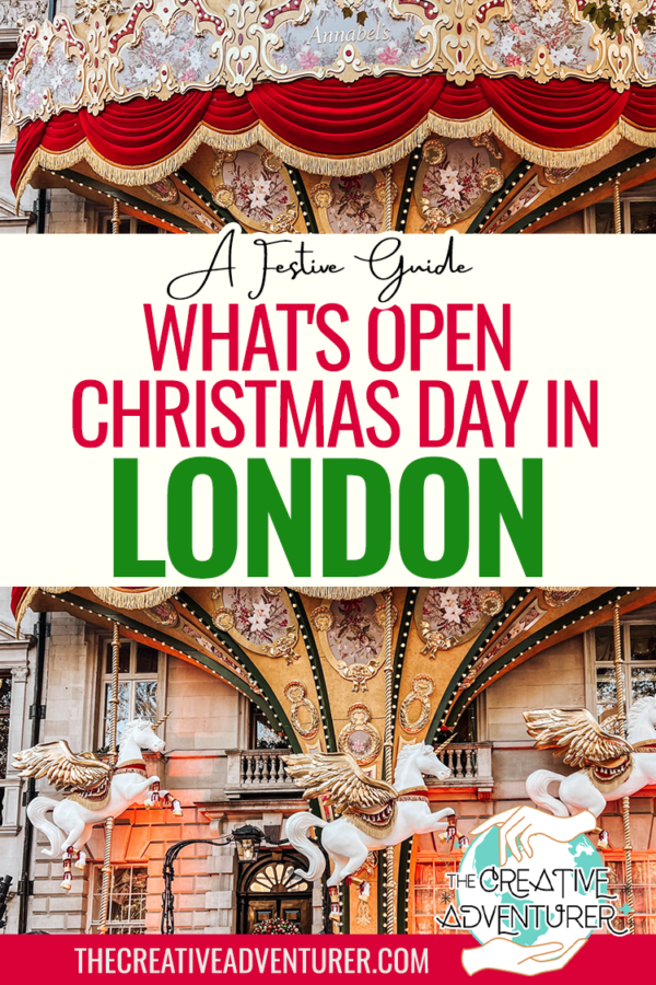 What’s Open on Christmas Day in London? Your Free Festive Guide The