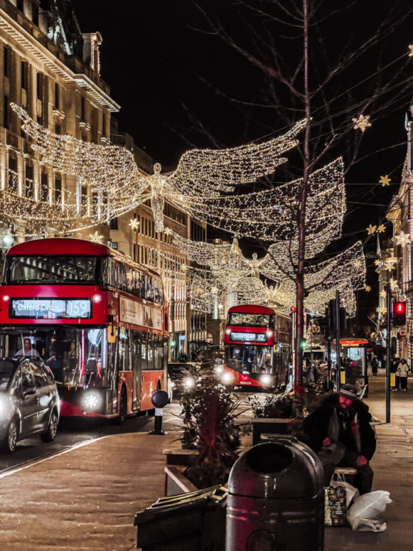 The Best FREE Walking Tour of London’s Christmas Lights; Explore ...