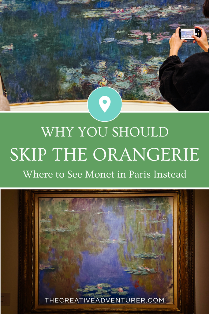 Monet's Water Lilies painting at Musée Marmottan, Paris