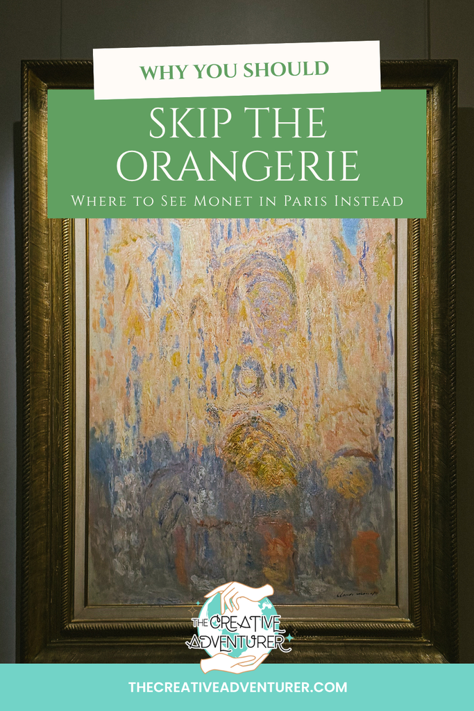 Monet's Rouen Cathedral painting at Musée Marmottan, Paris